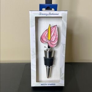 Tommy Bahama | Pink Anthurium   Wine Bottle Stopper 🍷